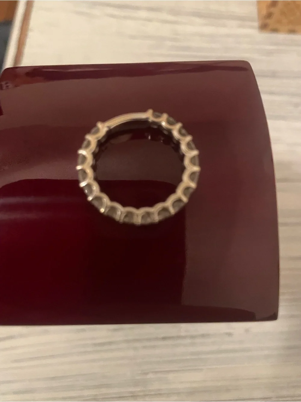 Diamond Eternity Band in White Gold Women's Jewelry